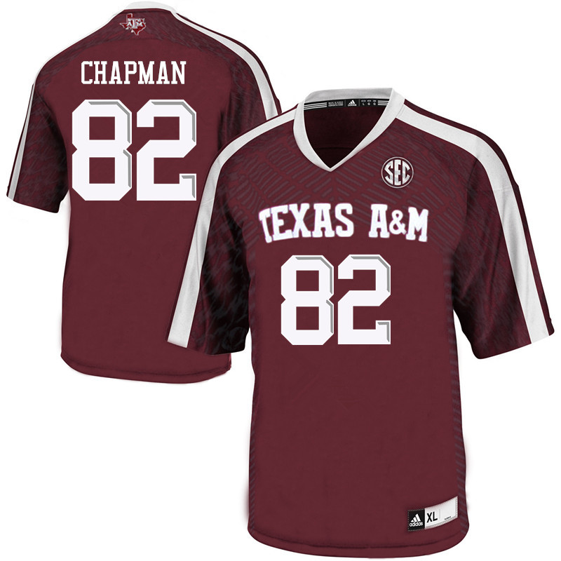Men #82 Caleb Chapman Texas A&M Aggies College Football Jerseys Sale-Maroon - Click Image to Close
